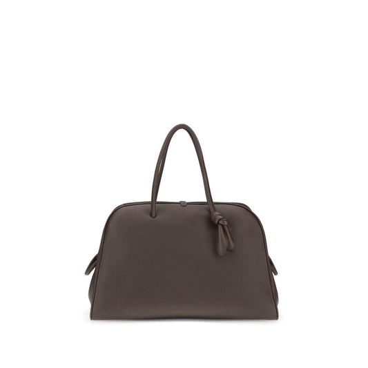 Jacquemus Brown Calf Leather Bos Taurus Handbag Jacquemus Xosier