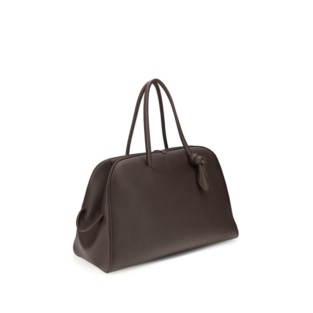 Jacquemus Brown Calf Leather Bos Taurus Handbag Jacquemus Xosier
