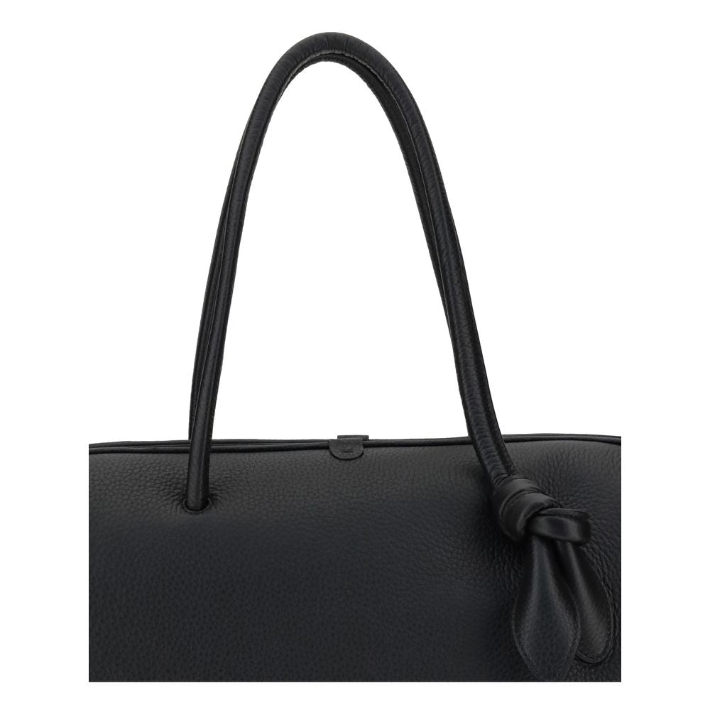 Jacquemus Black Calf Leather Bos Taurus Handbag Jacquemus Xosier