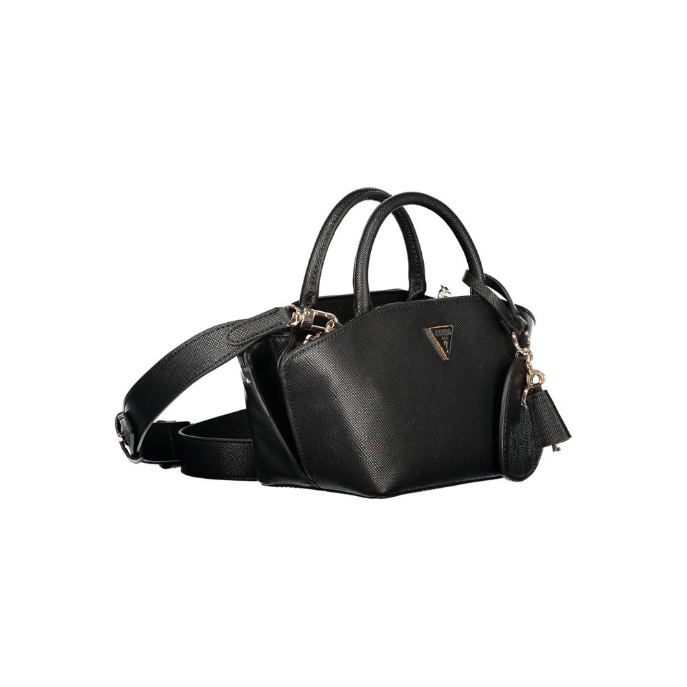 Guess Jeans Braune Polyurethan Damenhandtasche