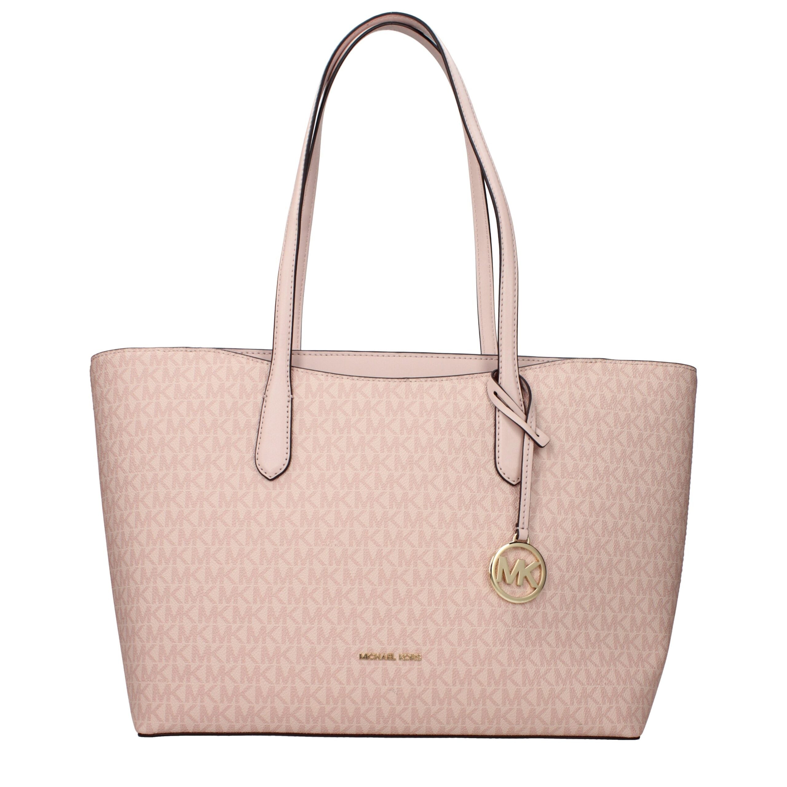 Pink Fabric Shoulder Bag