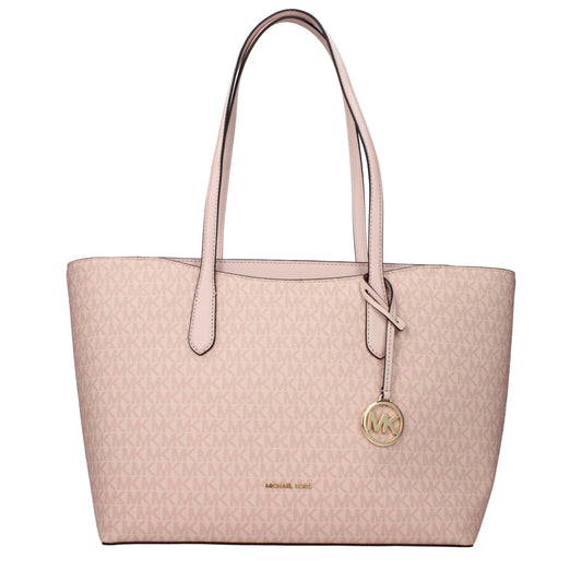 Pink Fabric Shoulder Bag