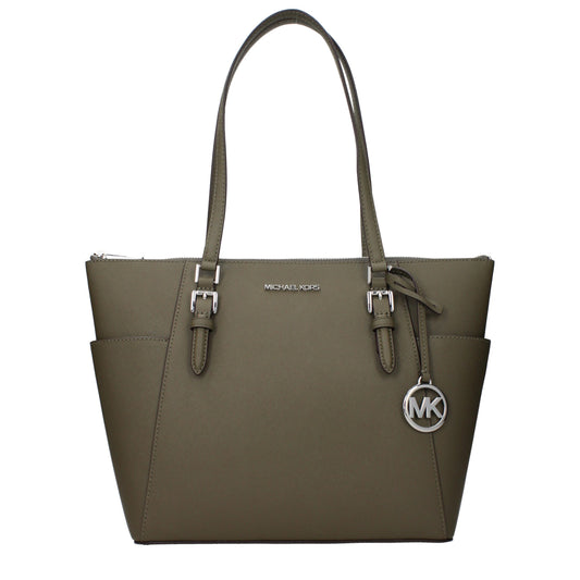 Green Leather Shoulder Bag