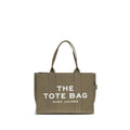 Marc Jacobs Zweifarbige Schultertasche aus Baumwolle