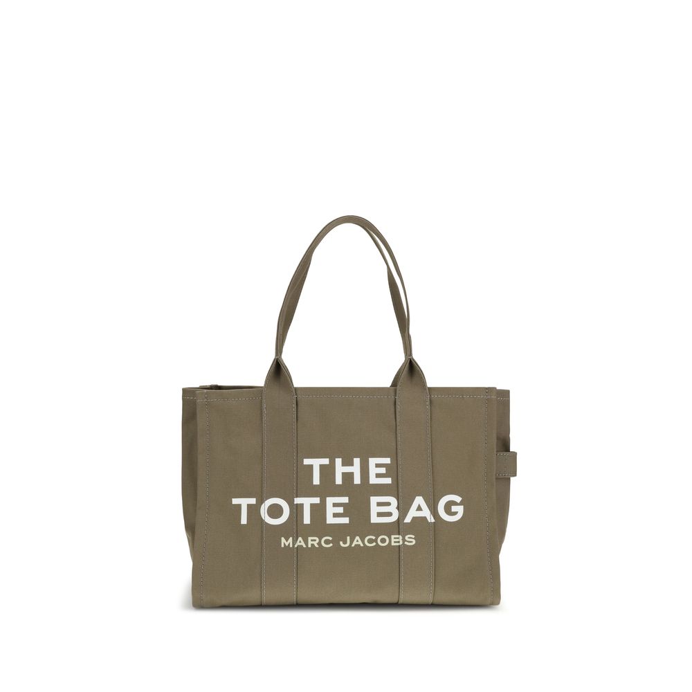Marc Jacobs Zweifarbige Schultertasche aus Baumwolle