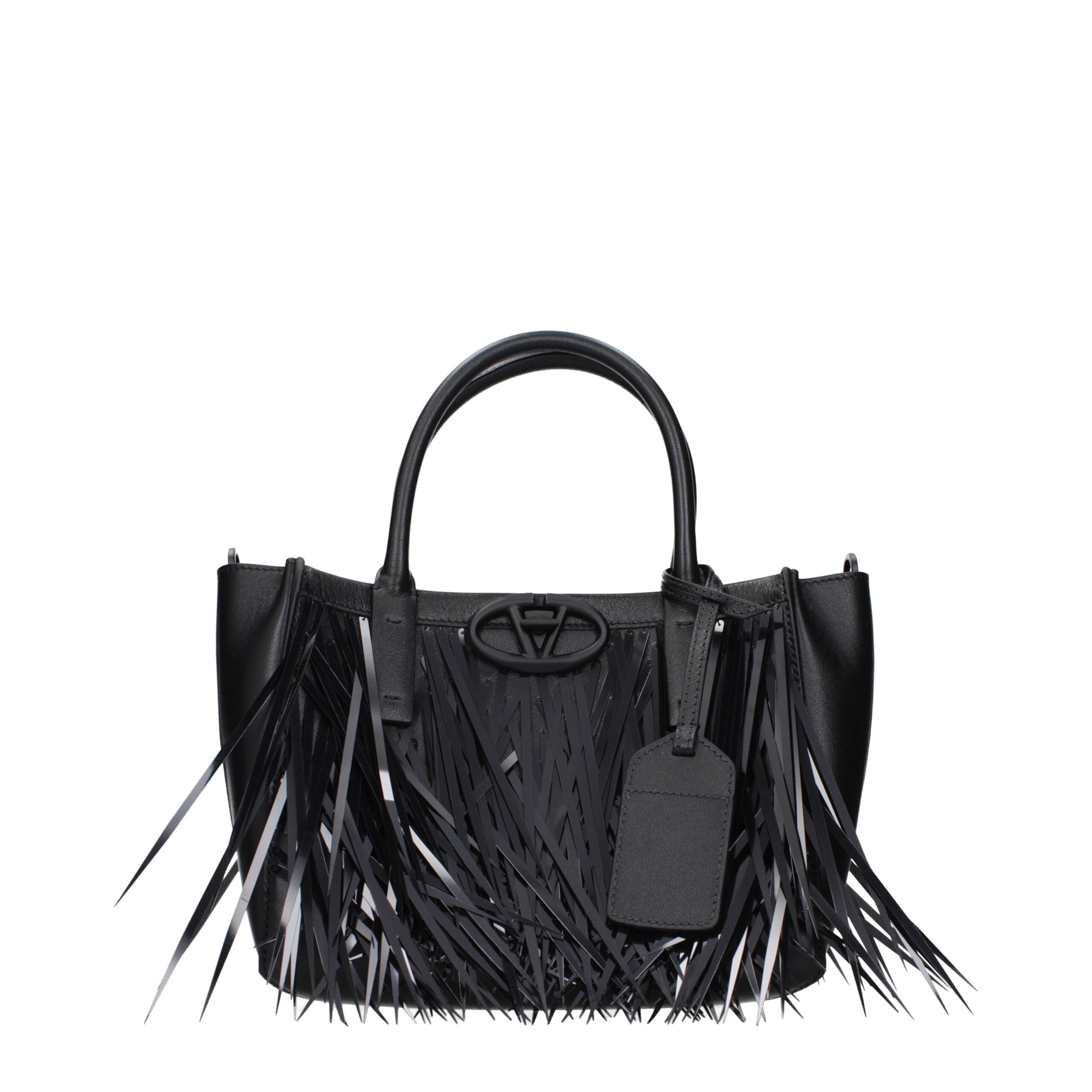 Valentino Garavani Black Leather Handbag Valentino Garavani Xosier